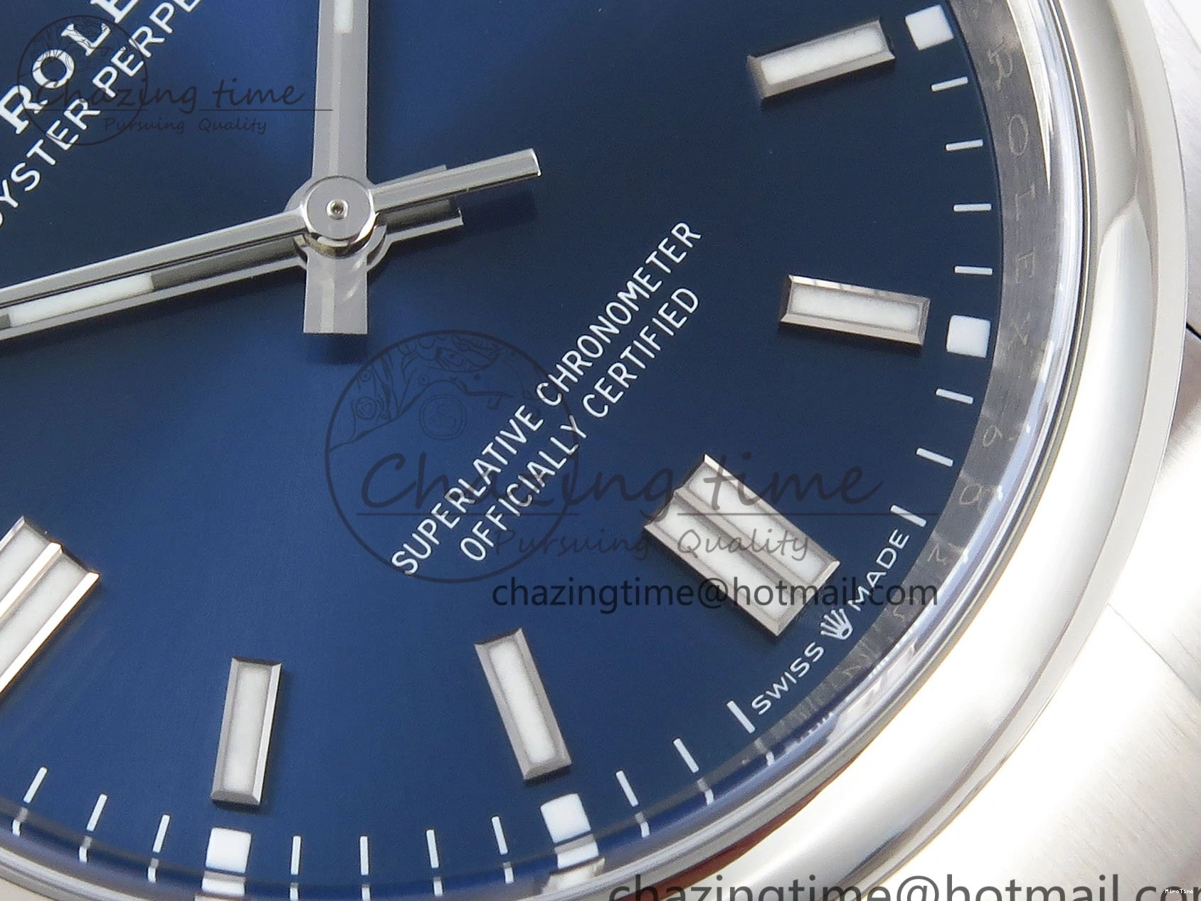 MiroTime 1224 Oyster Perpetual 126000 36mm Clean 1:1 Best Edition 904L Steel Deep Blue Dial VR Effortless 1598
